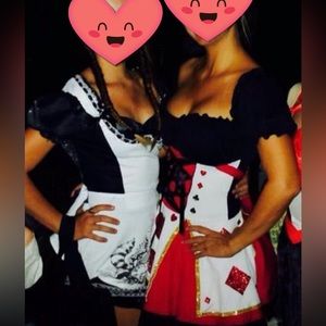 Sexy Queen of Hearts Halloween Costume